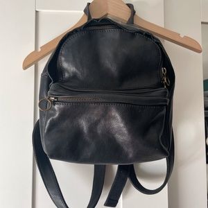 Lorimer Mini Leather Backpack